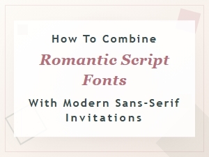 Harmonizing Romantic Scripts with Modern Sans-Serifs